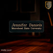 1" x 3" Laserable Black Brass Name Badge Plate