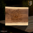 11 1/2"x 8 3/4" Black Walnut Cutting and Charcuterie Board