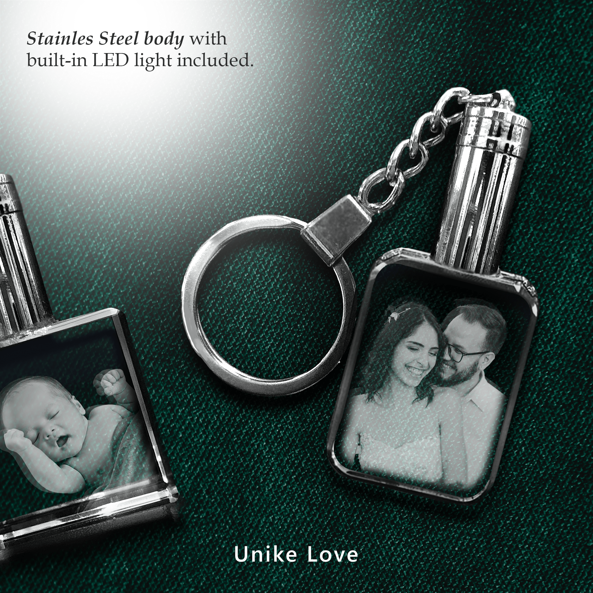 Crystal Square Keychain | Valentine's Day Exclusive