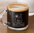 Customized Engraved Glass Mug