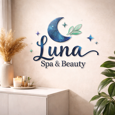 Sublimated Acrylic Sign Without Light