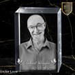 Memorial and Grief Custom Present | 3D Laser-etched | Crystal Tower | Personalized Engraving.