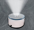 Small Round Light Base (Rotating) - Silver Finish