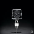 3D Square Crystal Wine stopper | Personalized Engraving.