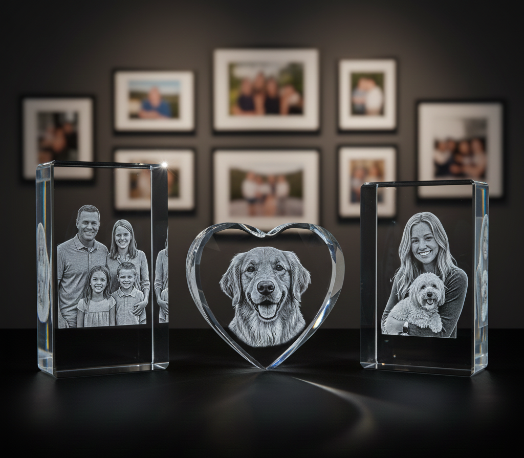 ¿Qué debo saber si quiero regalar un cristal 3d personalizado?