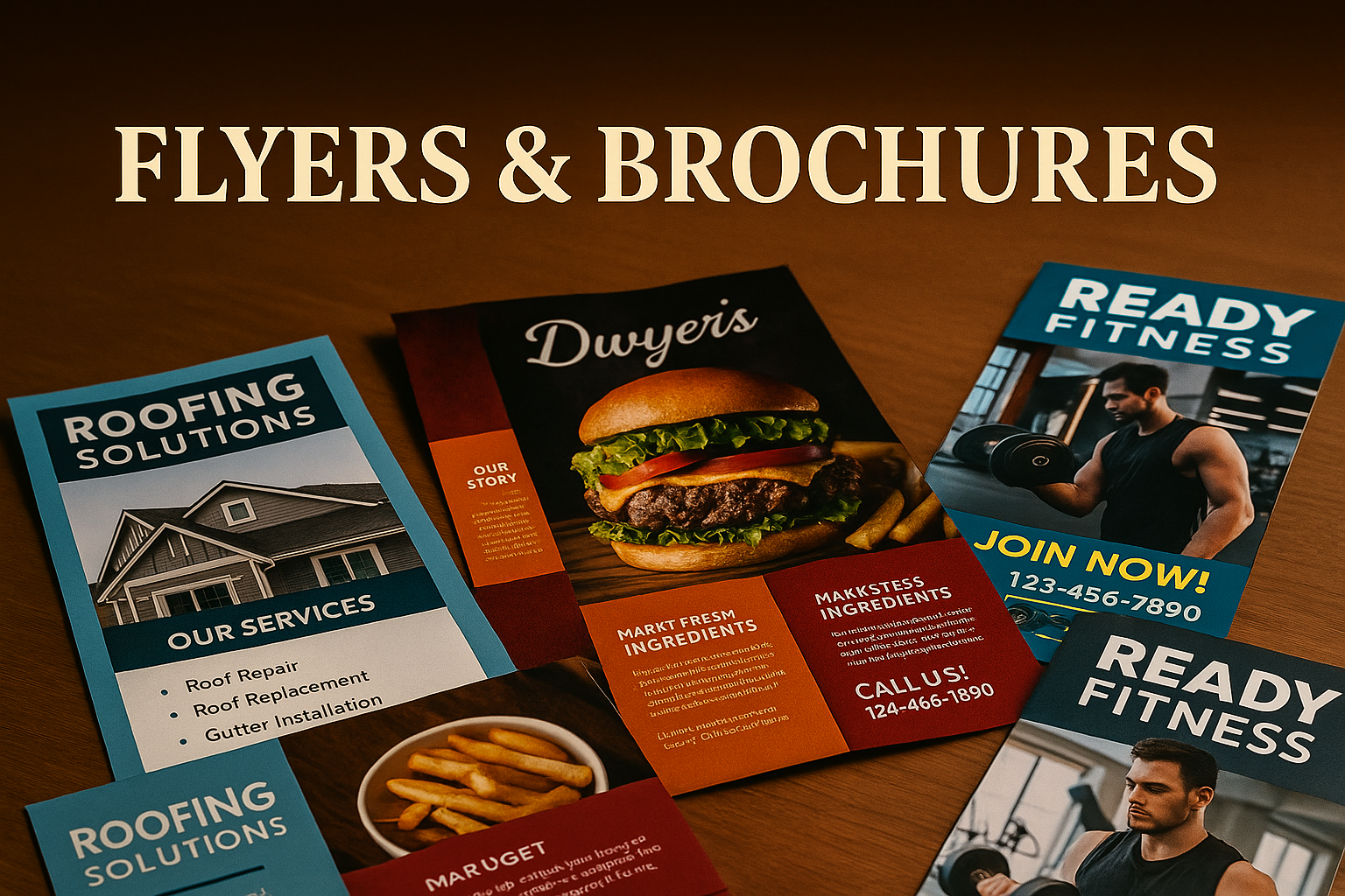 Flyers and Brochures