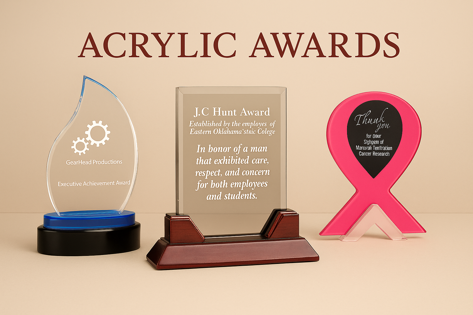 Acrylic Awards