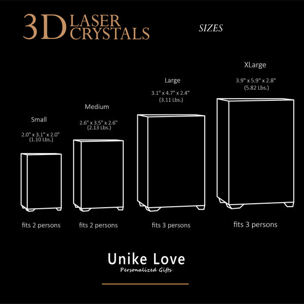 3D Crystal Tower | Valentine's Day Edition
