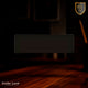 7/8" x 2 3/4" Laserable Black Brass Name Badge Plate