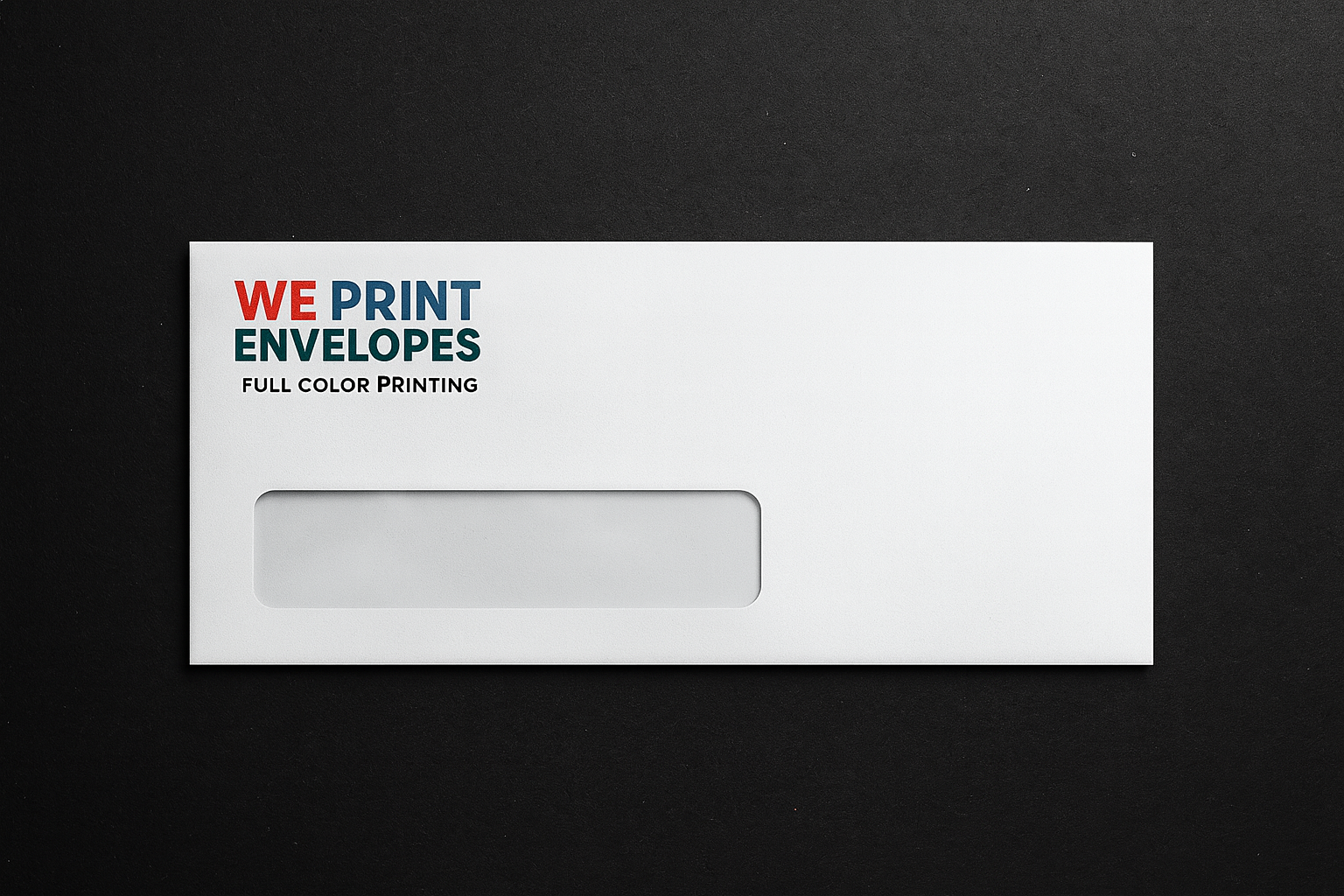 Offset Window Envelopes #10 Full color