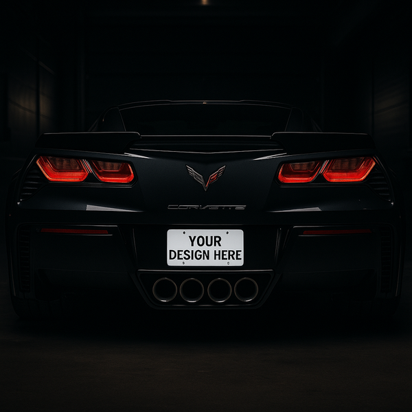 Customized Dye Sublimation Metal License Plate