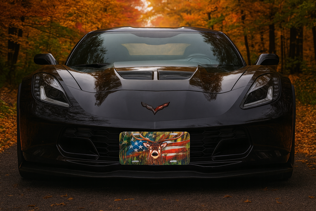 Customized Dye Sublimation Metal License Plate