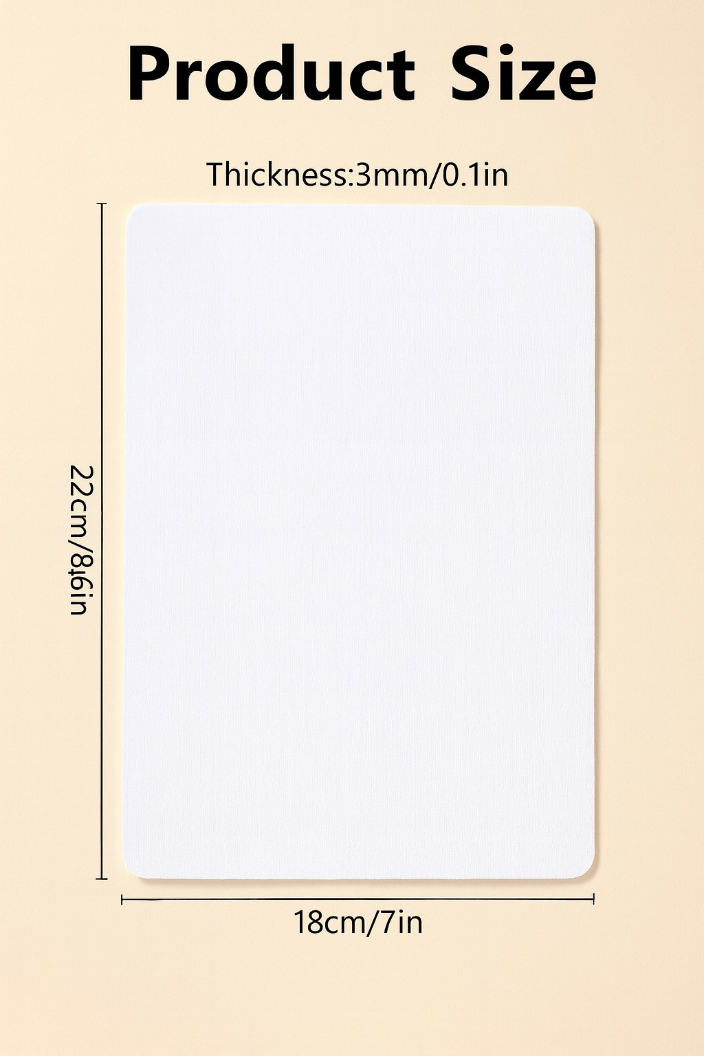 Customizable Sublimation Mousepad