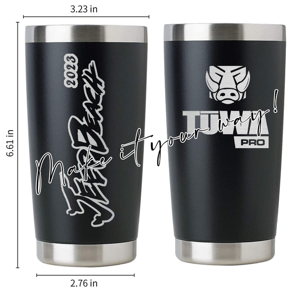 Personalized Tumbler with Engraved