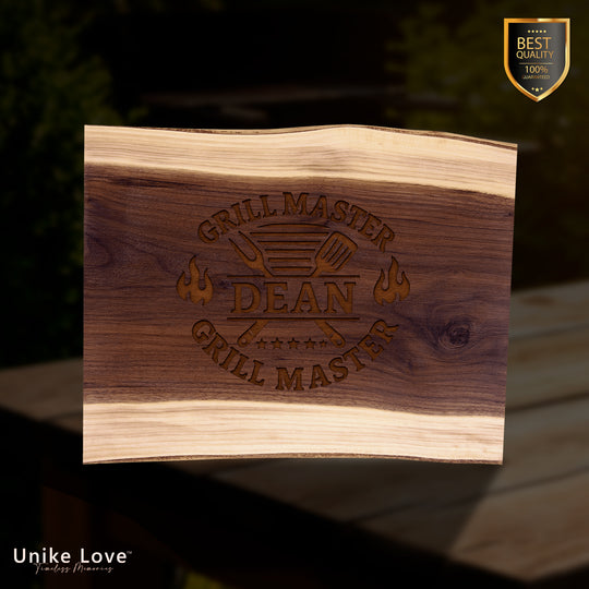 15" x 11 1/2" Black Walnut Cutting and Charcuterie Board