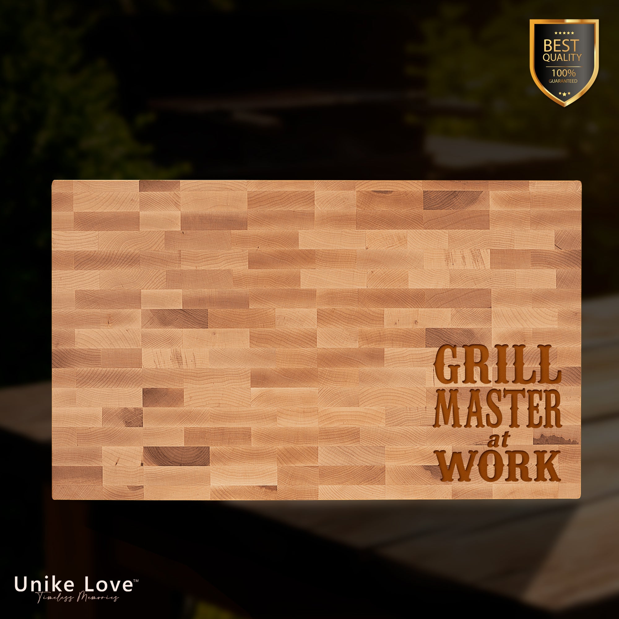 22" x 13" x 1 1/2" Maple Butcherblock Cutting Board