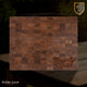 16" x 13" x 1 3/8" Walnut Butcherblock Cutting Board