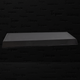 12" x 4" x 3/4" Black Crystal Base