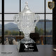 Crystal Cup on Black Pedestal Base