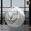Crystal Globe Paperweight