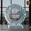 Crystal Plate with Base