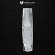 10" Clear Crystal Facet Tower