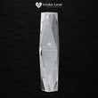 12" Clear Crystal Facet Tower