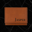 3" x 4" Rawhide Laserable Leatherette Trifold Wallet