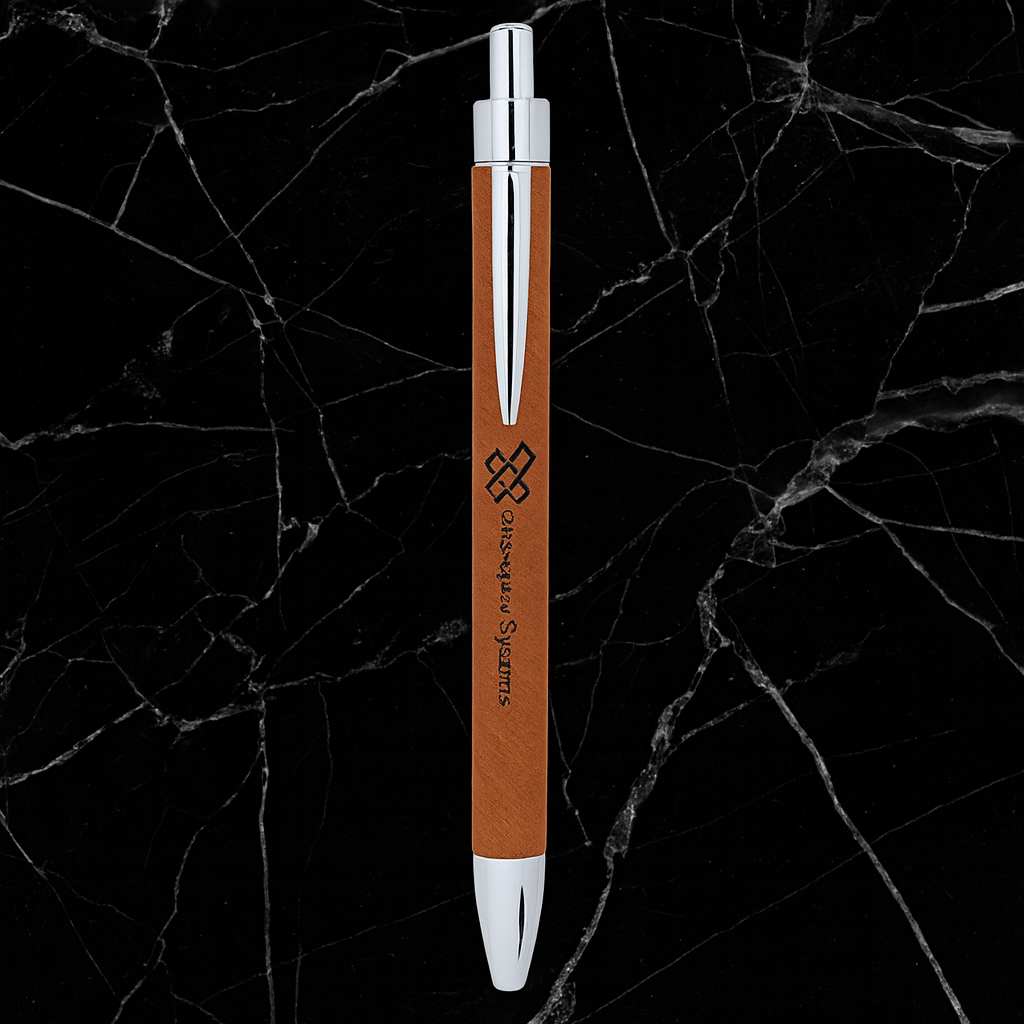 Rawhide Laserable Leatherette Pen