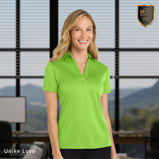 Port Authority® Women's Silk Touch™ Performance Polo