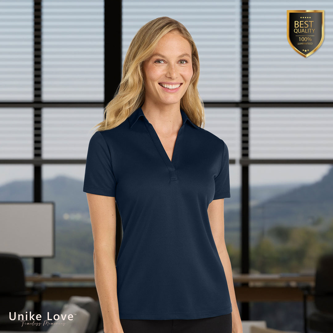 Port Authority® Women's Silk Touch™ Performance Polo