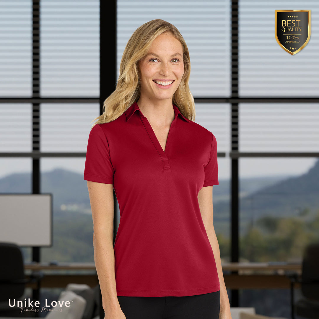 Port Authority® Women's Silk Touch™ Performance Polo