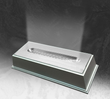 Large Long LED Light Plastic Base | Silver Finish