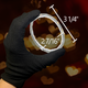 Custom 2.5-Inch Oval Glass Ornament | Laser-Engraved Personalized Gift for Valentine’s Day