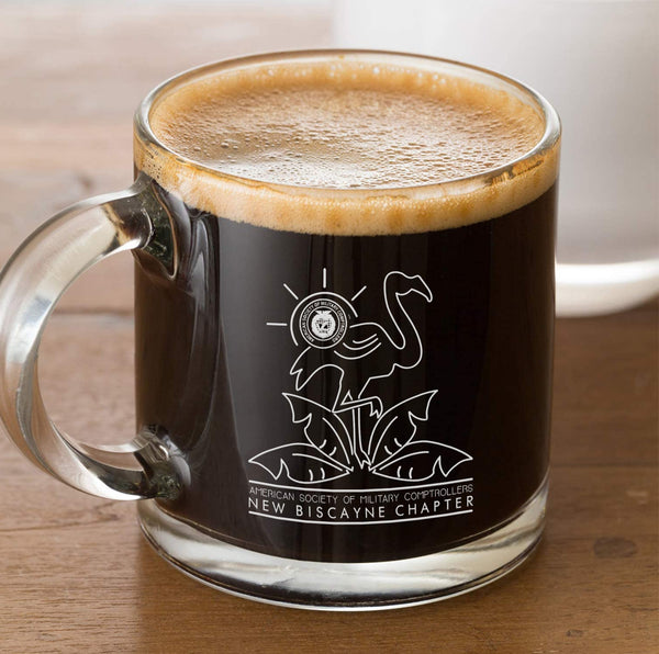 Customized Engraved Glass Mug