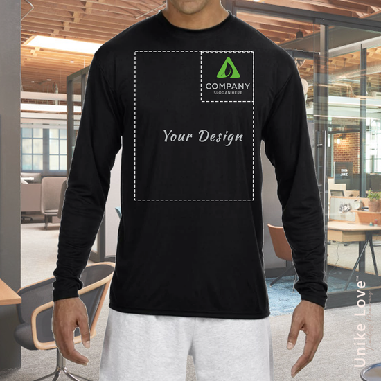 Long Sleeve Cooling Performance Crew Shirt (Customized)
