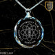 Corporate Gift Personalized Circular Crystal Necklace | Chain and Pendant |