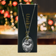 2D Crystal Oval Necklace | Valentine's Day Exclusive