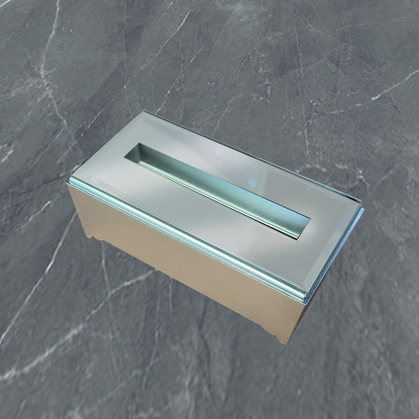 Medium Long LED Light Plastic Base | Silver Finish