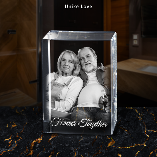 SALE Memorial and Grief Custom Present | 3D Laser-etched |  Crystal Tower | Personalized Engraving.