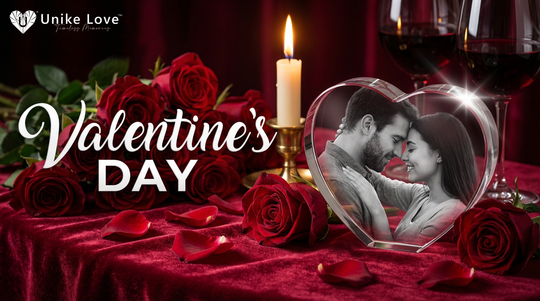 2D Crystal Heart Necklace | Valentine's Day Exclusive