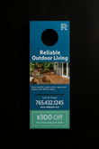 4.25" x 11" 16PT-C2S Door Hangers