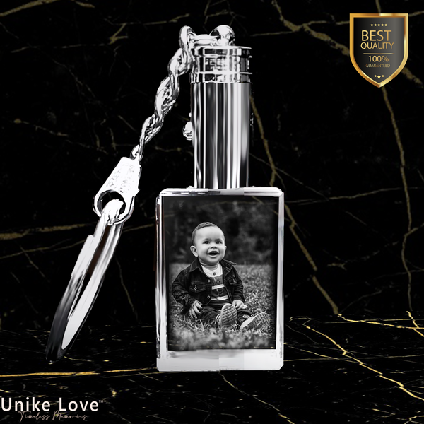Babies Personalized Crystal Keychain | Rectangular Shape |