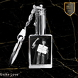 Graduation Personalized Crystal Keychain | Rectangular Shape |