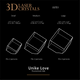 3D Crystal Diamond | Valentine's Day Edition