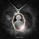 Personalized Oval Crystal Necklace | Luxury Detail | Chain and Pendant |