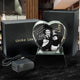 Graduation Gift | Cheers | You made it | 3D Photo Crystal Heart | Personalized Laser Engraving.