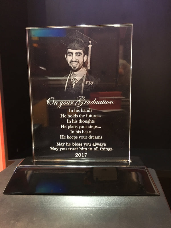 2D Custom Flat Crystal Portrait