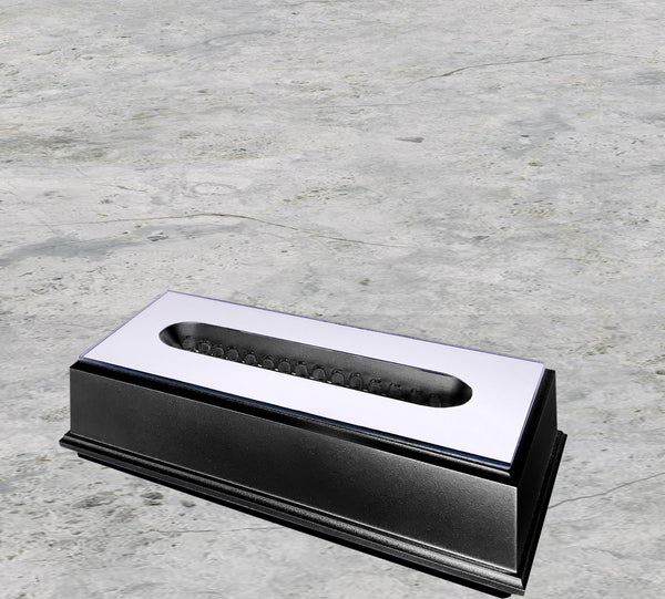 Large Long LED Light Plastic Base | Black Finish