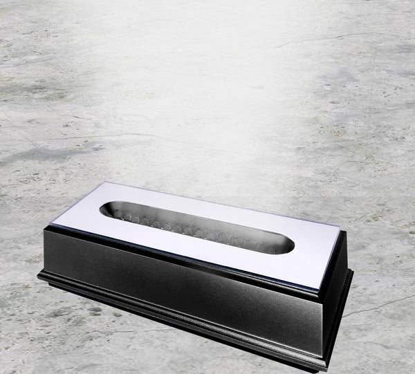 Large Long LED Light Plastic Base | Black Finish
